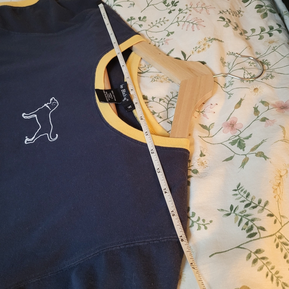 The Black Dog Martha's Vineyard Navy Baby Tee - Picture 5 of 7